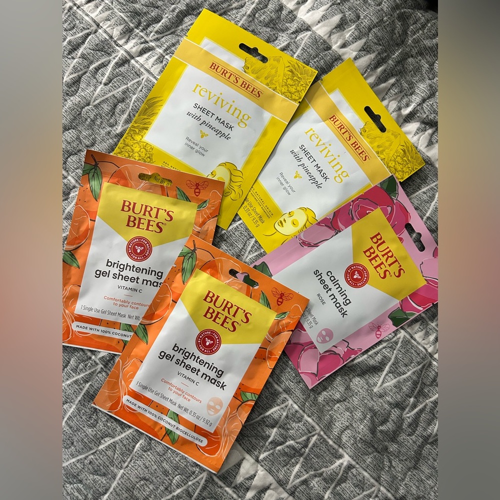 [5 Bundle] Burt’s Bees Sheet Mask